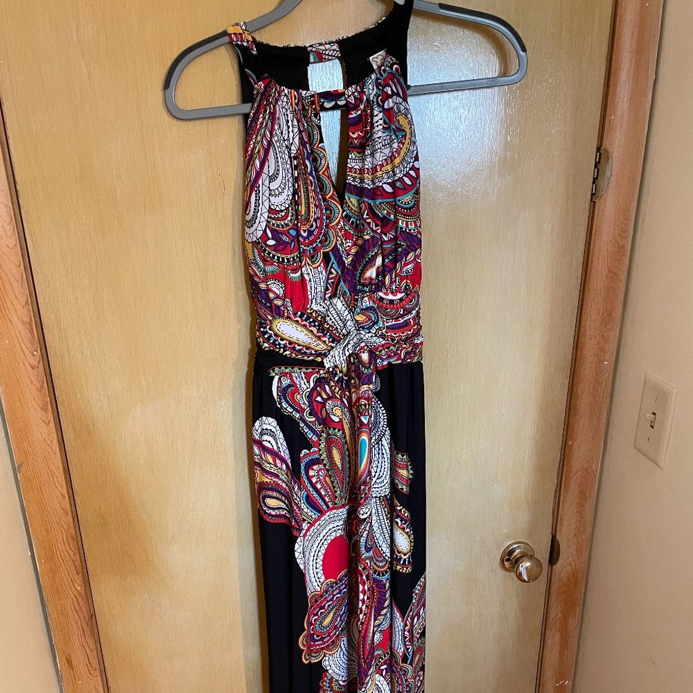 Bohemian midi tank dress
